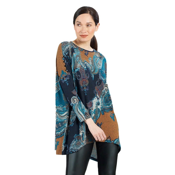 Clara Sunwoo Paisley Print Boyfriend Sweater - TU114WP9 - Size S Only!