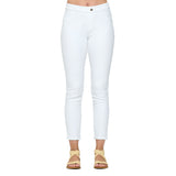 Pull-On Denim Jeggings in White - FC-101-WT