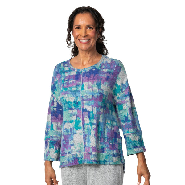 Habitat Super Soft Fleece Collage-Print Top - 36170