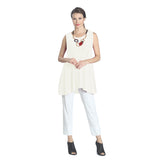 Extender Length Tank in Ivory - 6822T-IV