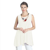 Extender Length Tank in Ivory - 6822T-IV