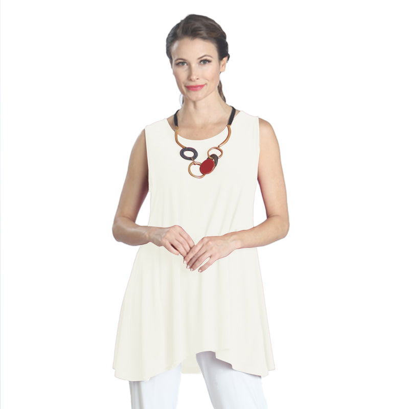IC Collection Extender Length Tank in Ivory - 6822T-IV