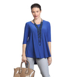 Solid High-Low Top in Blue - 6899T-BLU