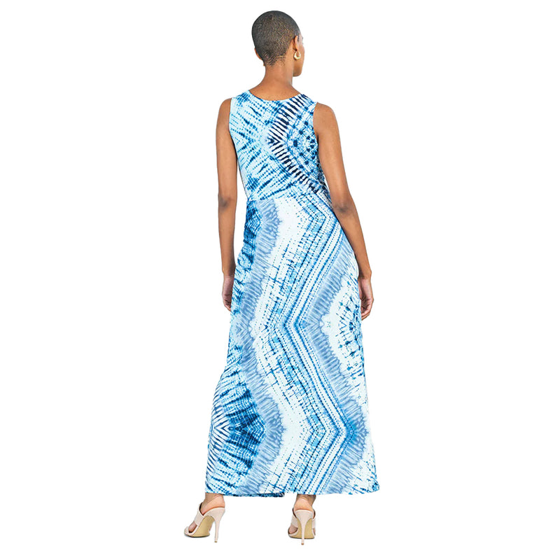 Clara Sunwoo Tie-Dye Maxi Dress in Blues - DR24P2 - Size S Only!