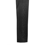 Mesmerize "Diamond" Studded Straight Leg Pant in Black - DMND-BLK