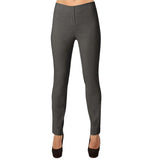 Paris "Lize" Straight Leg 29.5" Pant in Charcoal - LIZE-CHR