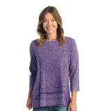 Mineral Washed Layered Tunic Top - M66