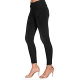 Paris "Jane"  Skinny Leg Jeans with Back Pockets in Black  - JANE-BK