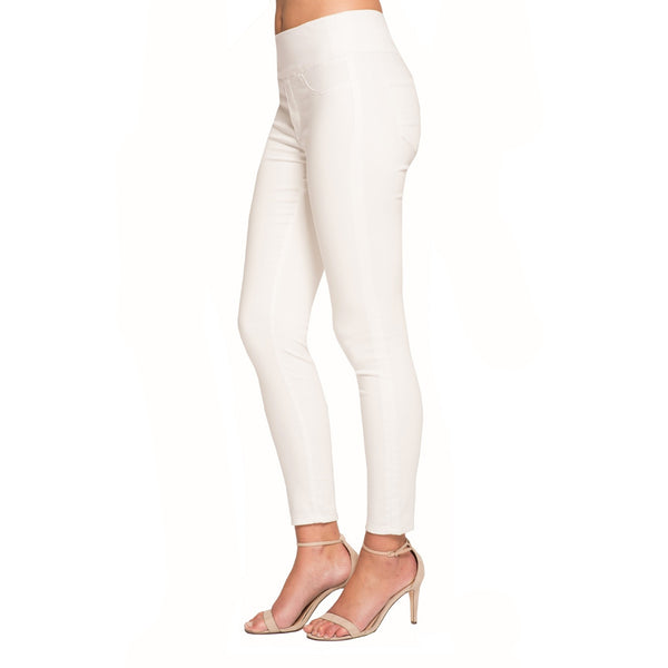 Lior "Jane" Power Stretch Skinny Jean in White Denim - JANE-WTDN