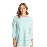 Mineral Washed Layered Tunic Top - M66