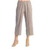 Mineral Washed Cotton Crop Pants - M107