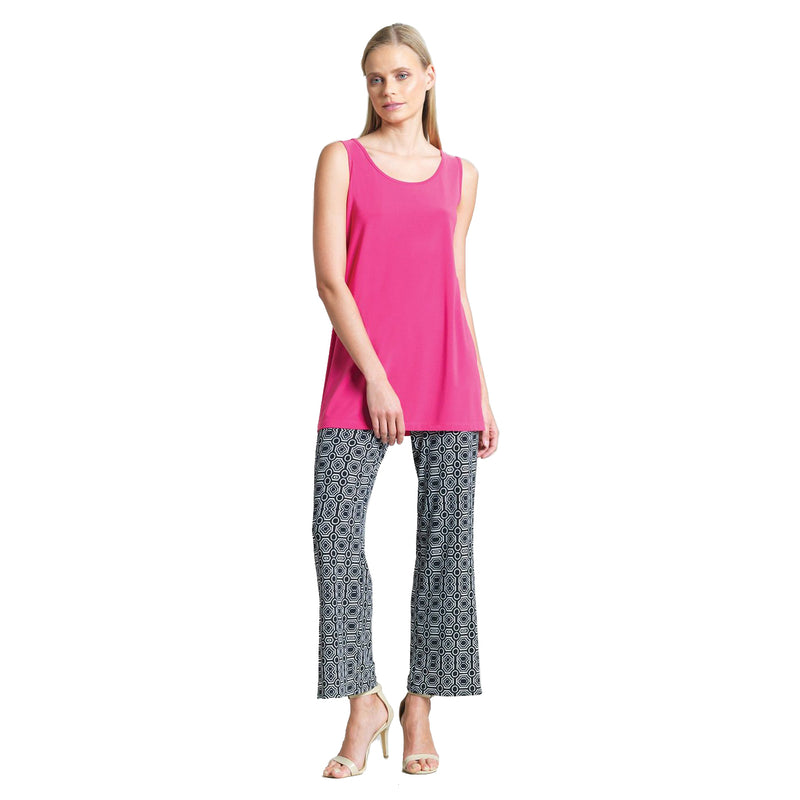 Clara Sunwoo Long "Extender" Tank Top in Pink - TKL-PK - Size M Only