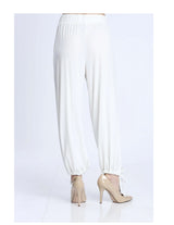 Button Detailed Harem Pant in Ivory - 6900P-IV