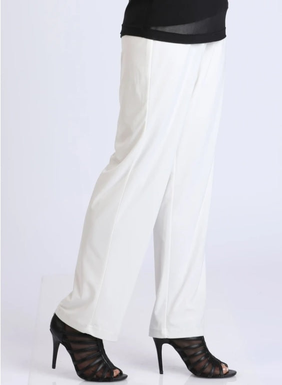IC Collection Pull-On Soft Knit Pant in Ivory - 1983P- IV