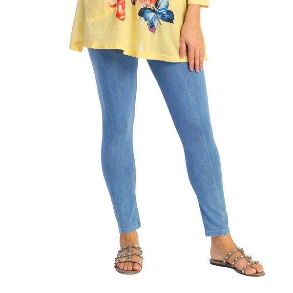 Jess & Jane Mineral Washed Cotton Legging Pants - M31 - ON SALE