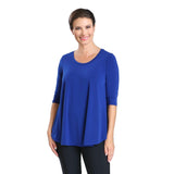 Solid High-Low Top in Blue - 6899T-BLU