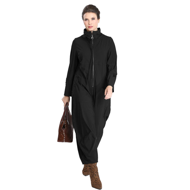 IC Collection Fashion Foward Jumpsuit in Black - 3297JS-BK