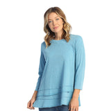 Mineral Washed Layered Tunic Top - M66