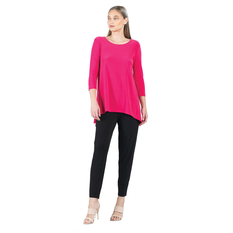 Clara Sunwoo Tunic in Hot Pink - TU21-HPK - Size XS Only