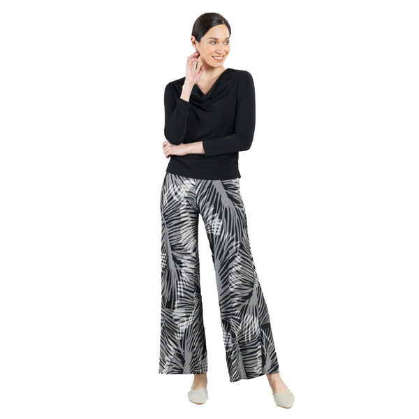 Clara Sunwoo Tropical Palm-Print Palazzo Pant  - LPTP33