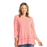 Mineral Washed Layered Tunic Top - M66