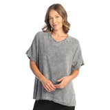 Solid Mineral Washed Gauze Top - M92