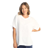 Solid Mineral Washed Gauze Top - M92