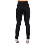 High-Waisted  "Jackie" Jean in Black - JAC-BLK