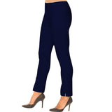 Paris "Lize" Straight Leg 29.5" Pant in Navy - LIZE-NVY