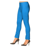 Paris "Sasha" Straight Leg Pull-On Pant in Ocean - SASH-OCN