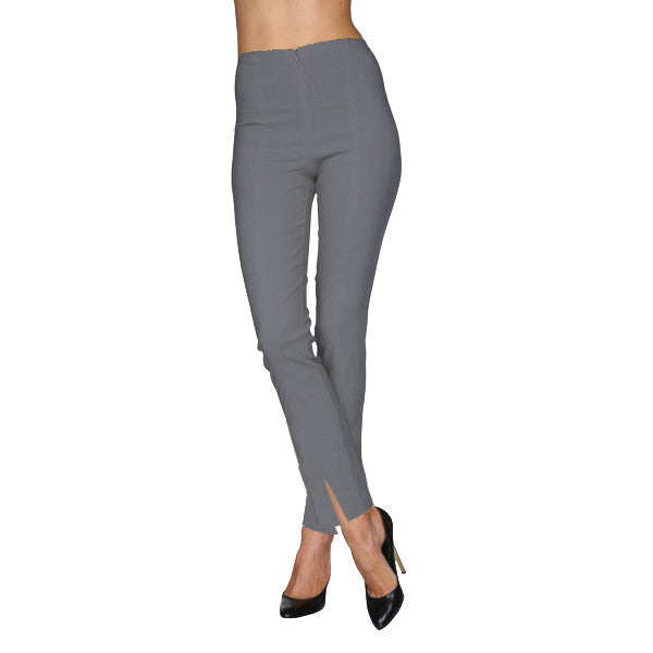Mesmerize Pant W/Front Ankle Slits in Steel Gray - MA21-SGRY - Sizes 10 & 4 Long Only